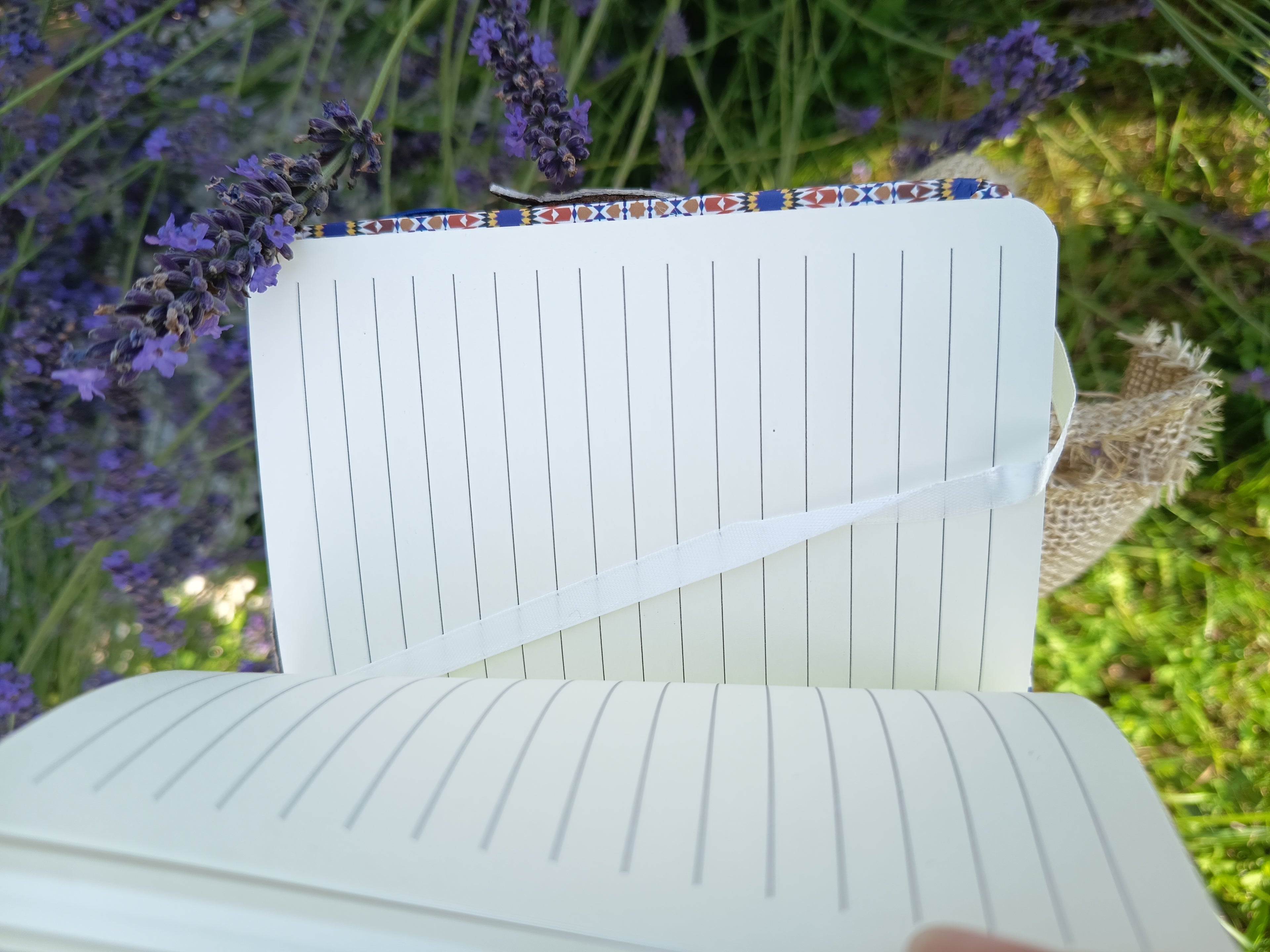 Orientalny notes z Maroka z gumką kolorowy